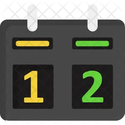 Free Score Board Icon - Download in Flat Style