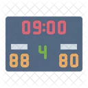 Scoreboard Score Basketball Icon