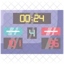 Scoreboard Basketball Sport Icon