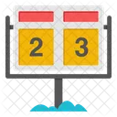 Scoreboard Scorecard Score Display Icon