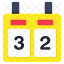 Scoreboard Scorecard Score Display Icon