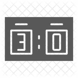Scorecard Icon - Download in Glyph Style