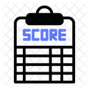 Scorecard Game Score Icon