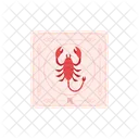 Scorpio Zodiac Vector Icon