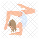 Scorpion Yoga Scorpion Pose Gymnast Pose Icon