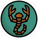 Scorpius Horoscope Astrology Icon