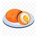 Scotch Egg Eierbal Egg Bonda Icon