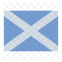 Scotland Flag Scottish Saltire Flag Icon