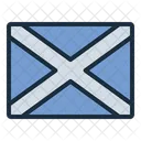 Scotland Flag Scottish Saltire Flag Icon