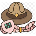 Scouting Hat Scarf Icon