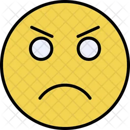 Scowl Emoji Icon