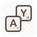 Alphabet Children Cube Icon