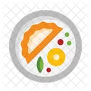 Scrambled Eggs Omelet Nutrition Icon
