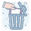 Dustbin Garbage Can Trash Bin Icon