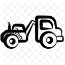 Scrapers Ground Construction Icon