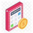 Casino Game Scratch Game Scratch Card Icon