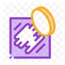 Erase Coin Numbers Icon