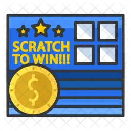 Scratch To Win Icon - Free Download Sports & Games Icons | IconScout