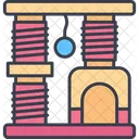 Scratcher Cat House Pet Icon