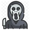 Scream Killer Halloween Icon