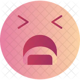 Scream Emoji Icon