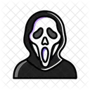 Scream Halloween Mask Icon