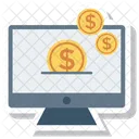 Screen Computer Onlinebanking Icon