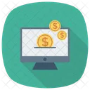 Screen Computer Onlinebanking Icon