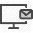Screen Message Envelope Icon