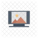 Lcd Picture Screen Icon