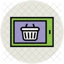 Screen Basket Shopping Icon