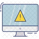 Screen Alert Screen Monitor Icon