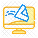 Screen Cleaning  Symbol