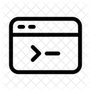 Website Code Screen Icon
