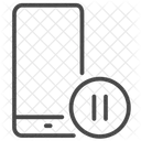 Digital Detox Screen Free Pause Icon
