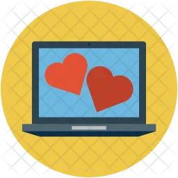 Screen hearts  Icon