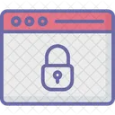 Screen Lock Browser Internet Icon