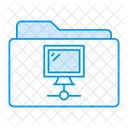 Folder Monitor Screen Icon