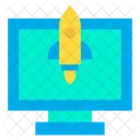 Screen Rocket Icon