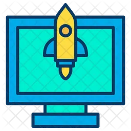 Screen Rocket  Icon