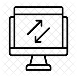 Screen Sharing  Icon