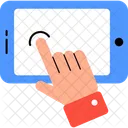 Touch Hand Mobile Icon