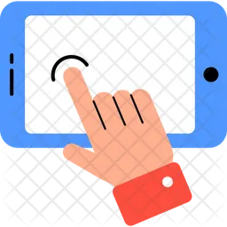 Screen touch  Icon