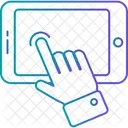 Touch Hand Mobile Icon