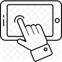 Touch Hand Mobile Icon