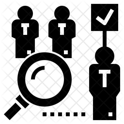 Screening Icon - Download in Glyph Style