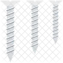 Screw Hobnail Bolt Icon