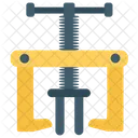 Screw Presser Constructing Tool Construction Equipment Icon