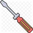 Screwdriver Tools Construction Icon Icon