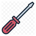 Screwdriver Tool Worker Icon